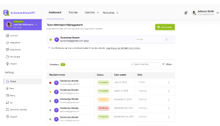 Team Collaboration Interface